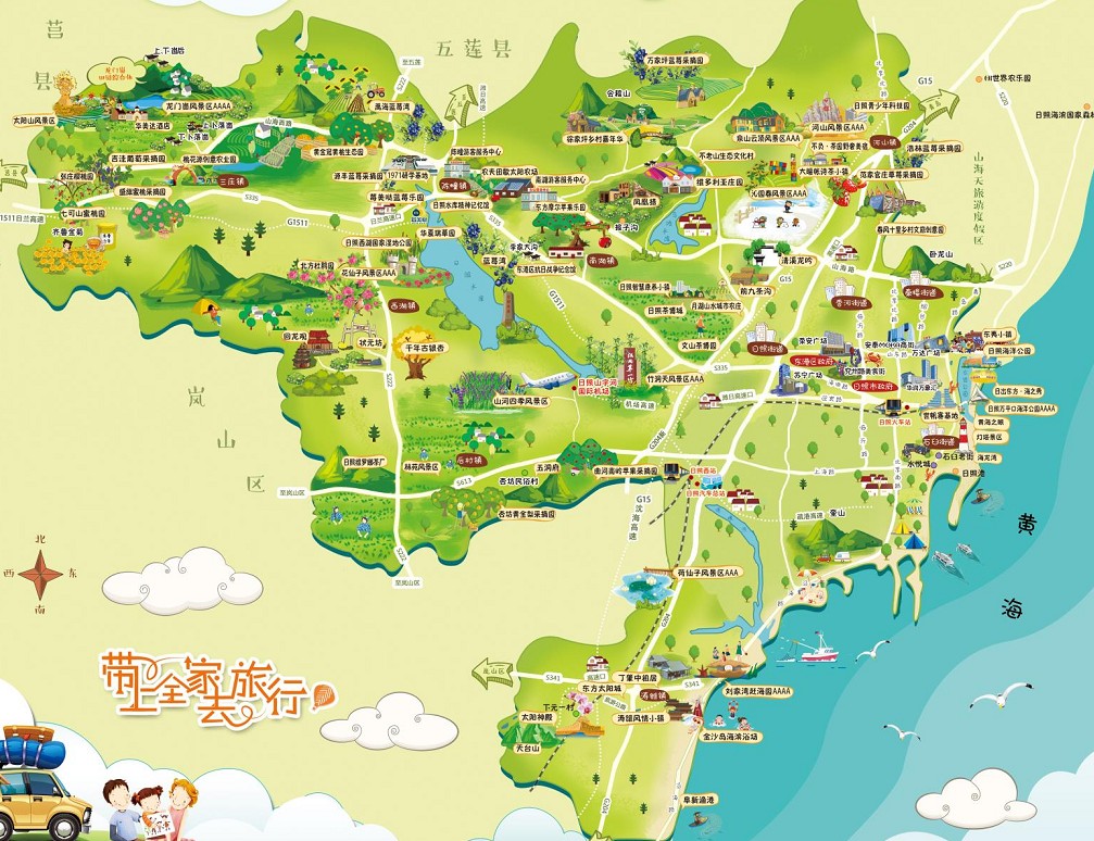 黄州景区使用手绘地图给景区能带来什么好处？
